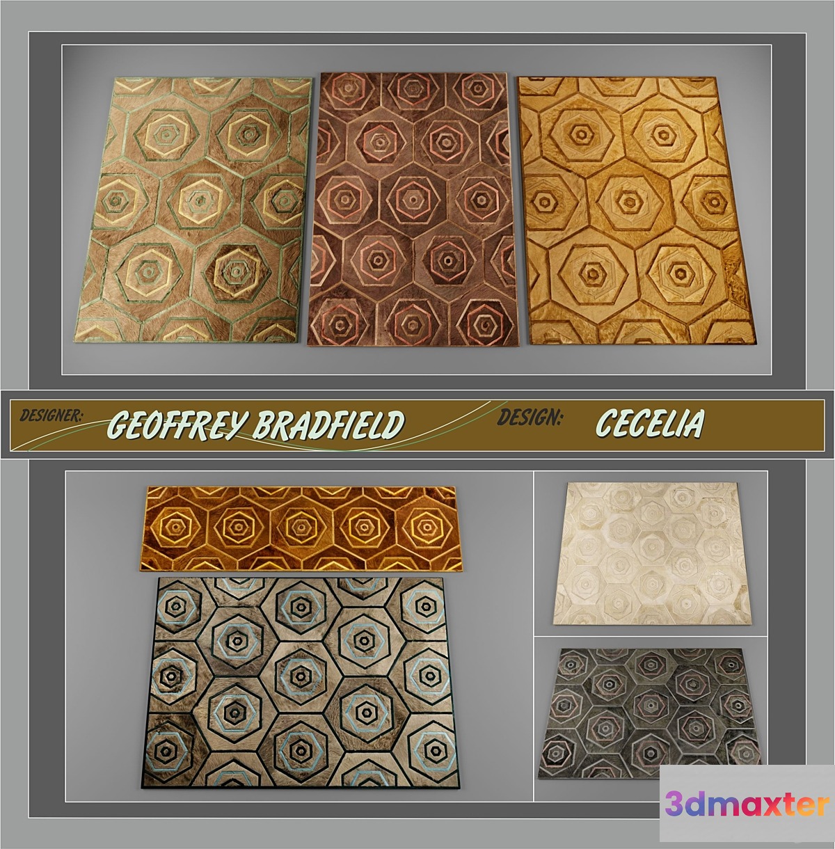 GEOFFREY BRADFIELD CECELIA 3D Max