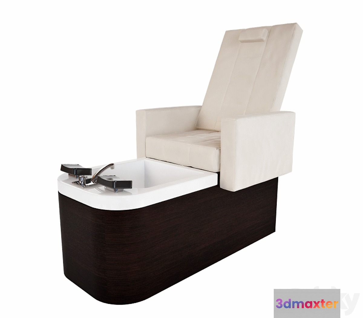 Spa for feet 3D Max