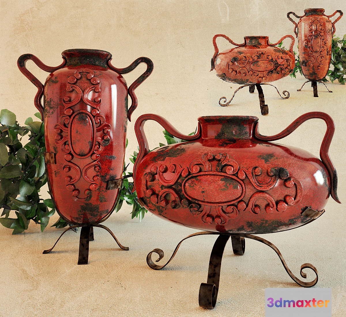 Uttermost _ Rami Ceramic Vases