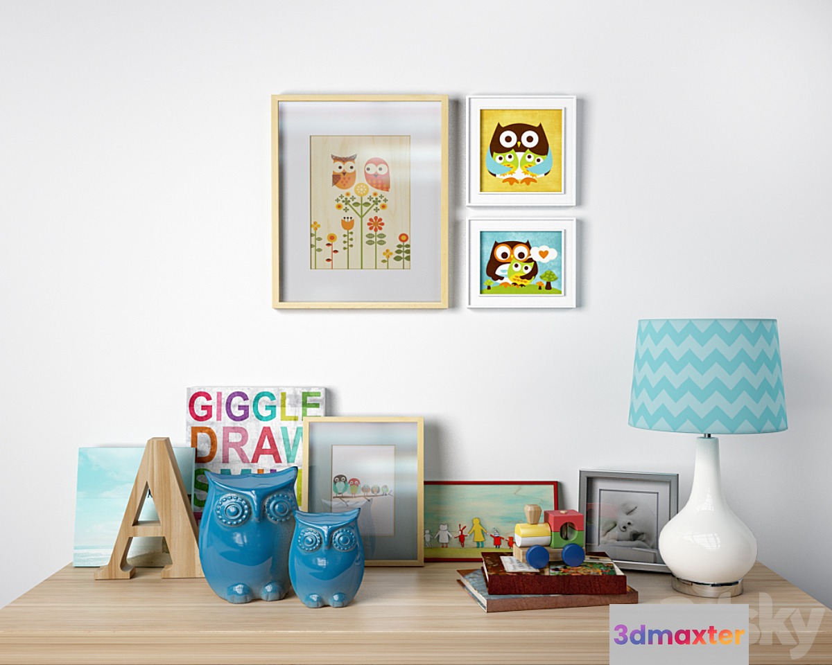 Childrens decorative set