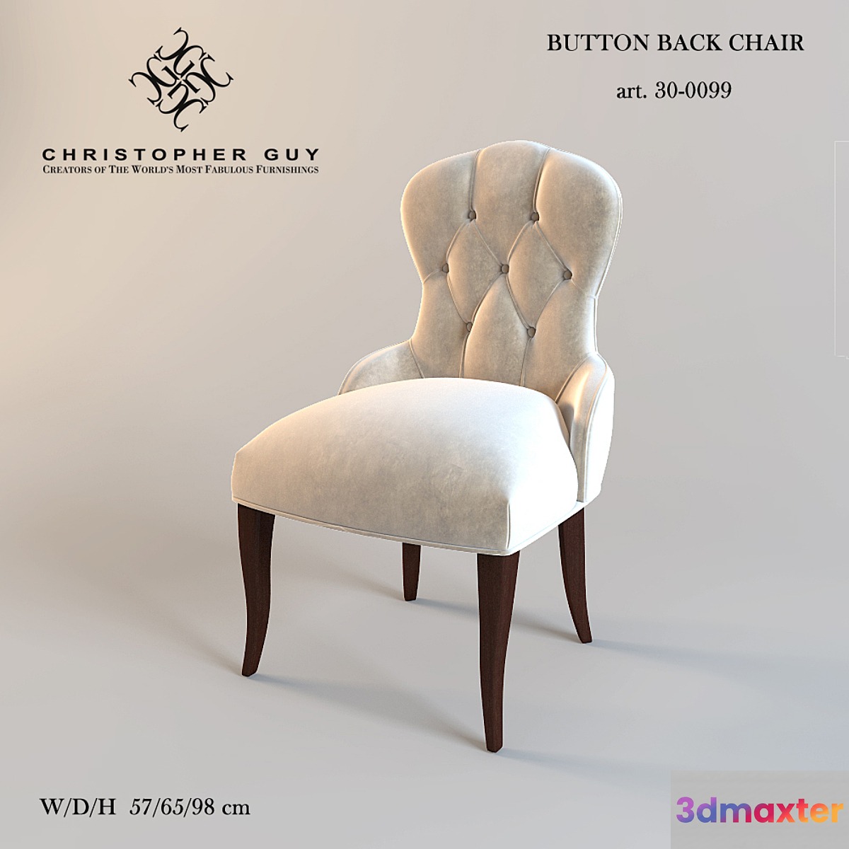 Christopher Guy _ Button Back Chair 30-0099