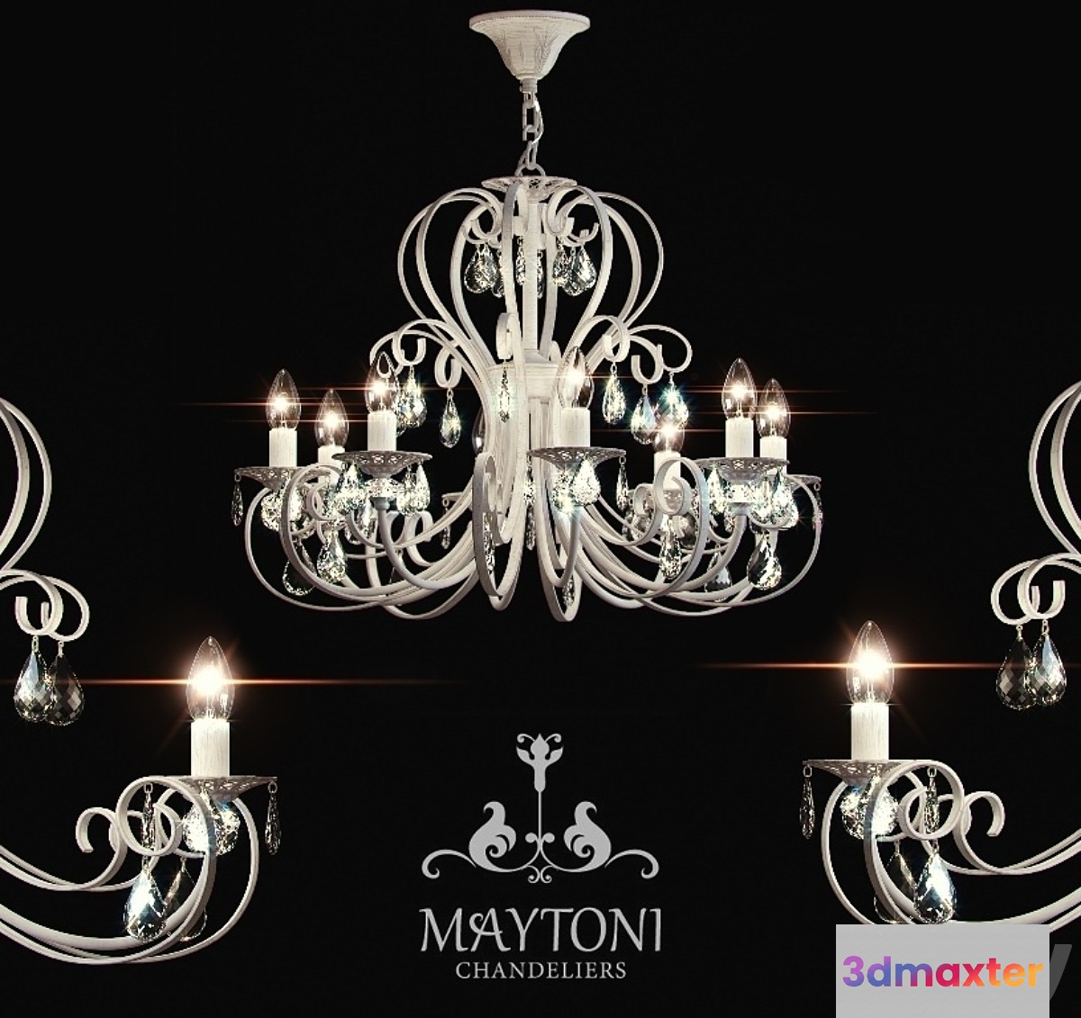 Maytoni ARM270-08-R 3D Max