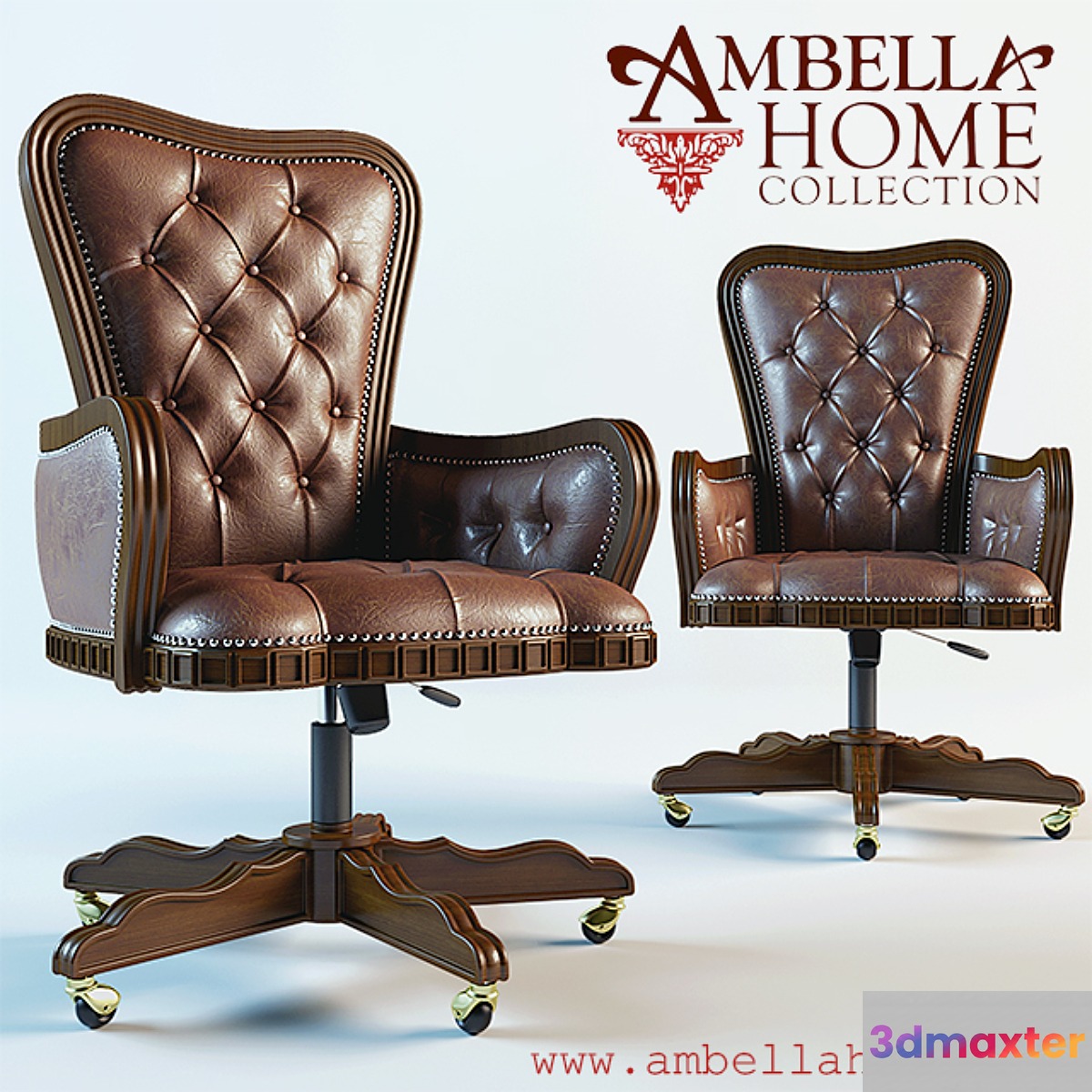 Ambella Executive Desk Chair 3D Max