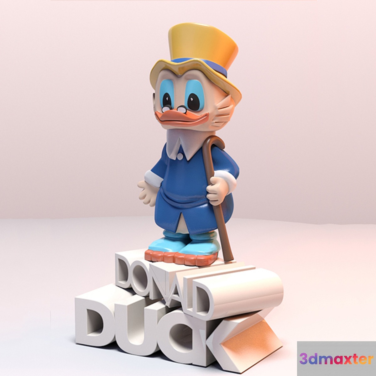 Toy Duck 3D Max