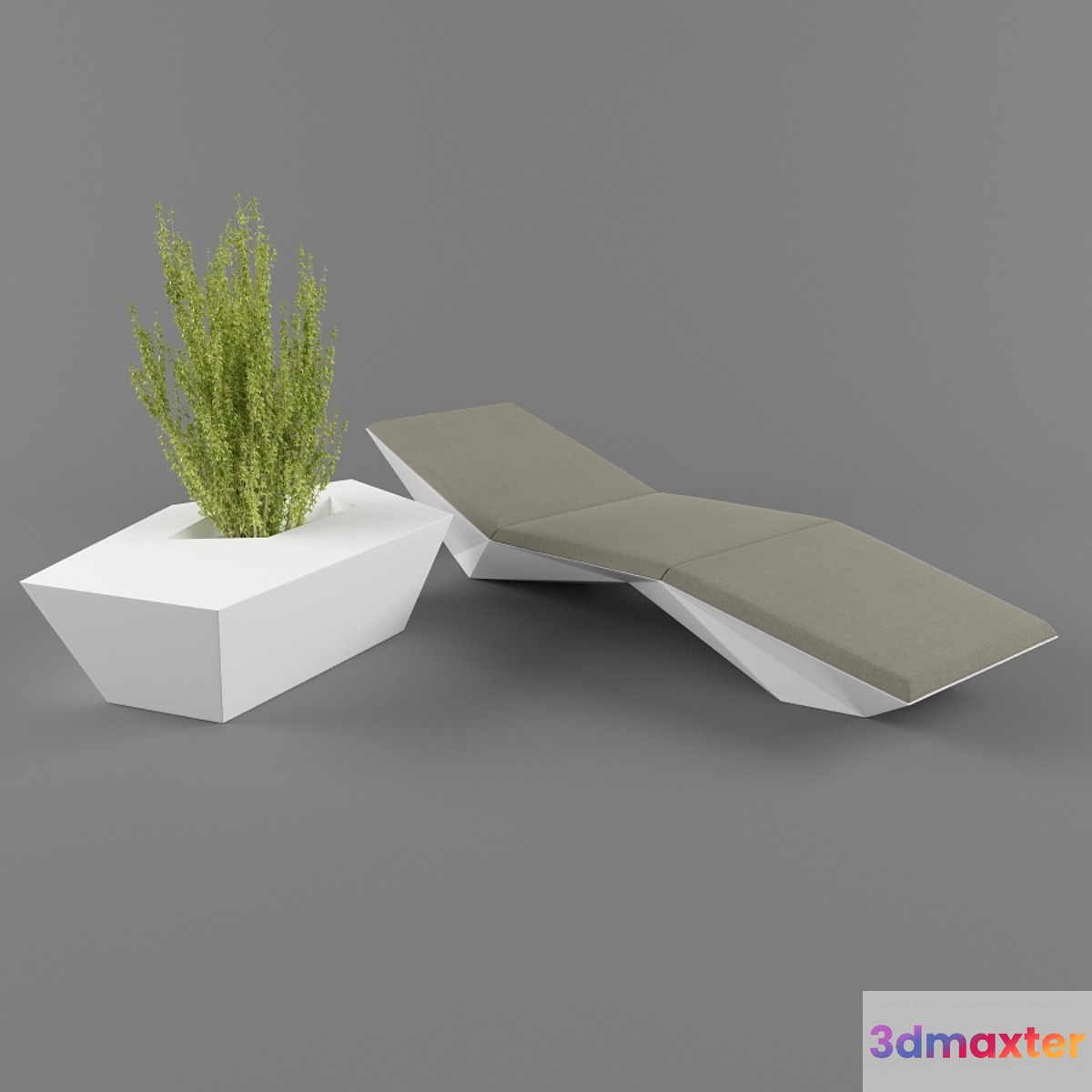 Vondom _ FAS TUMBONA 3D Max