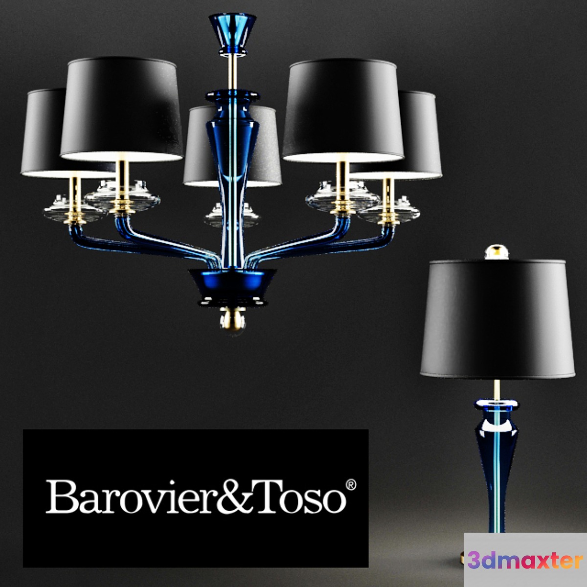 Barovier&Toso _ Saint Germain 3D Max