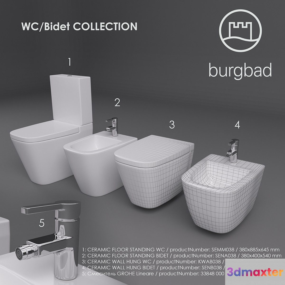Burgbad WC_Bidet COLLECTION