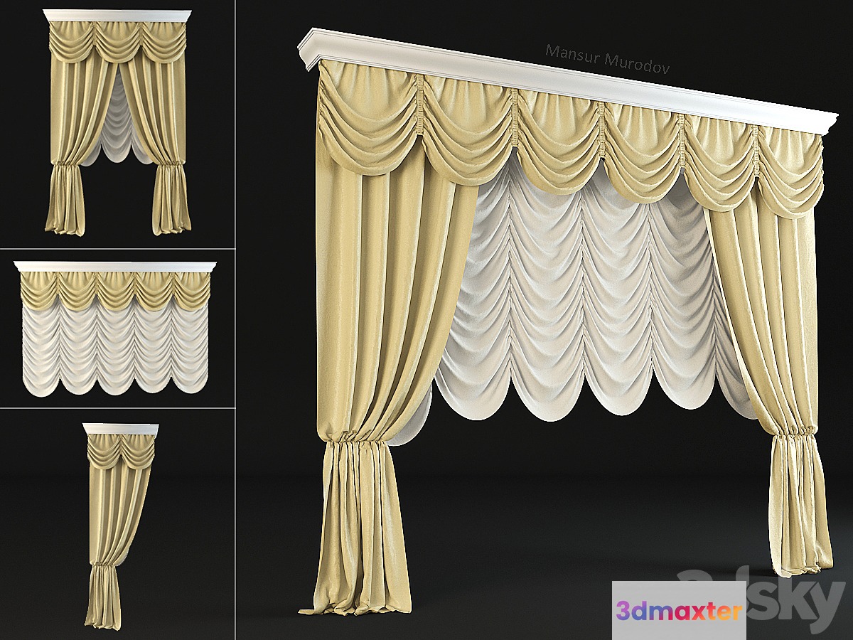 WINDOW SHADES 3D Max