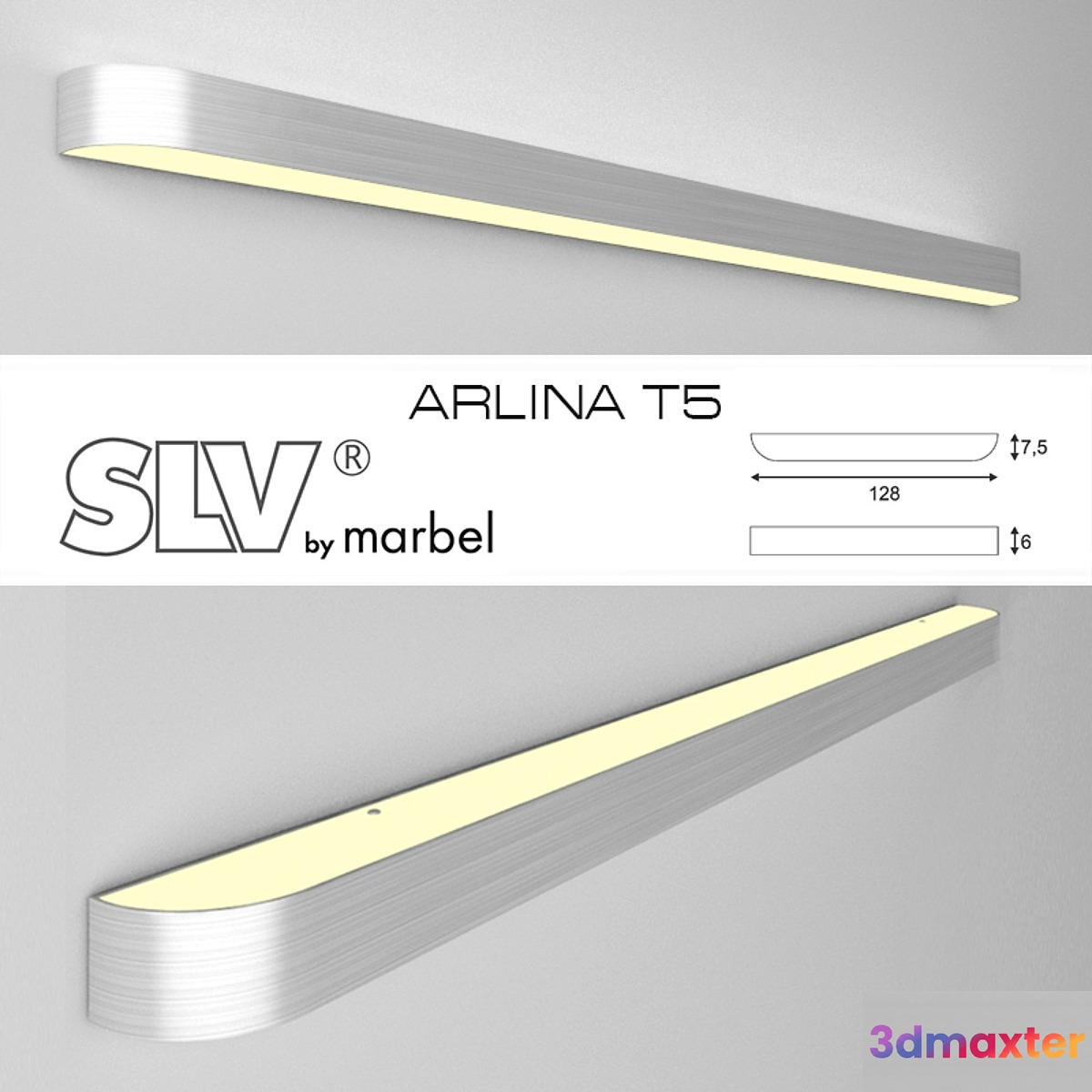 Lighting for mirrors SLV Arlina T5