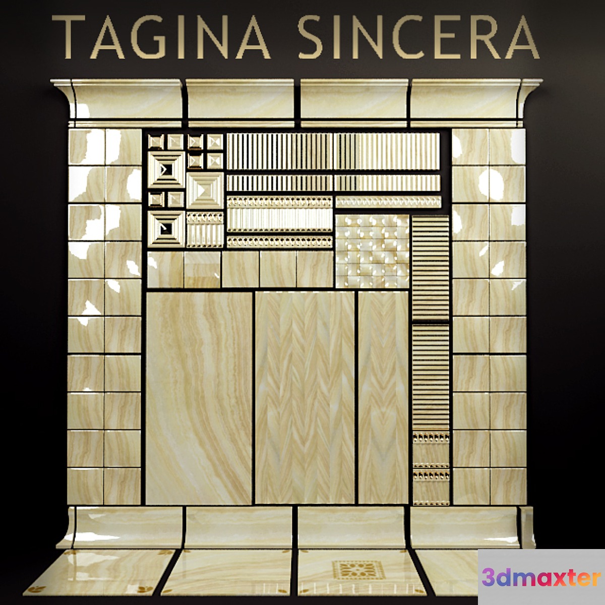 Tile tagina 3D Max