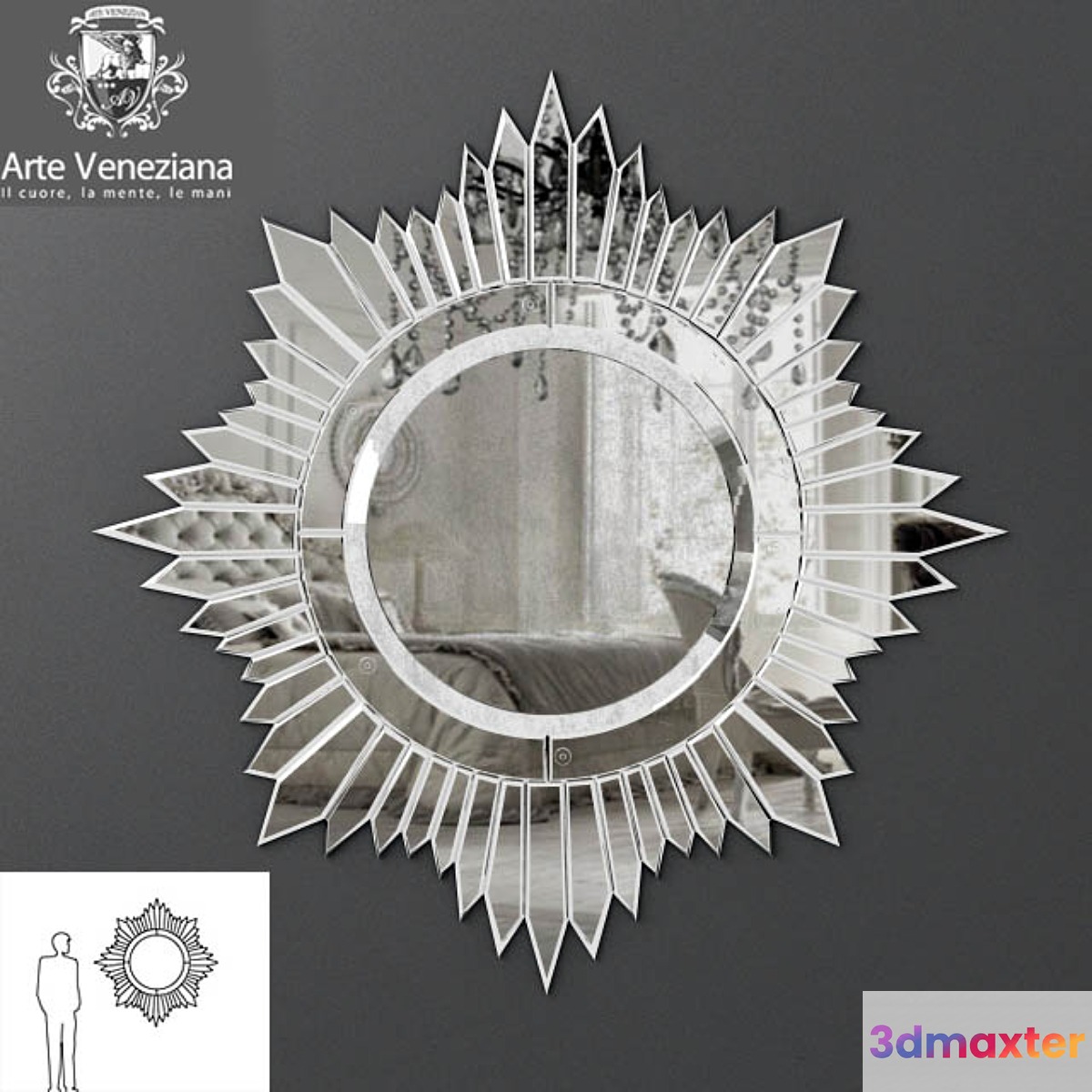 Arte Veneziana restaurant 2460 3D Max