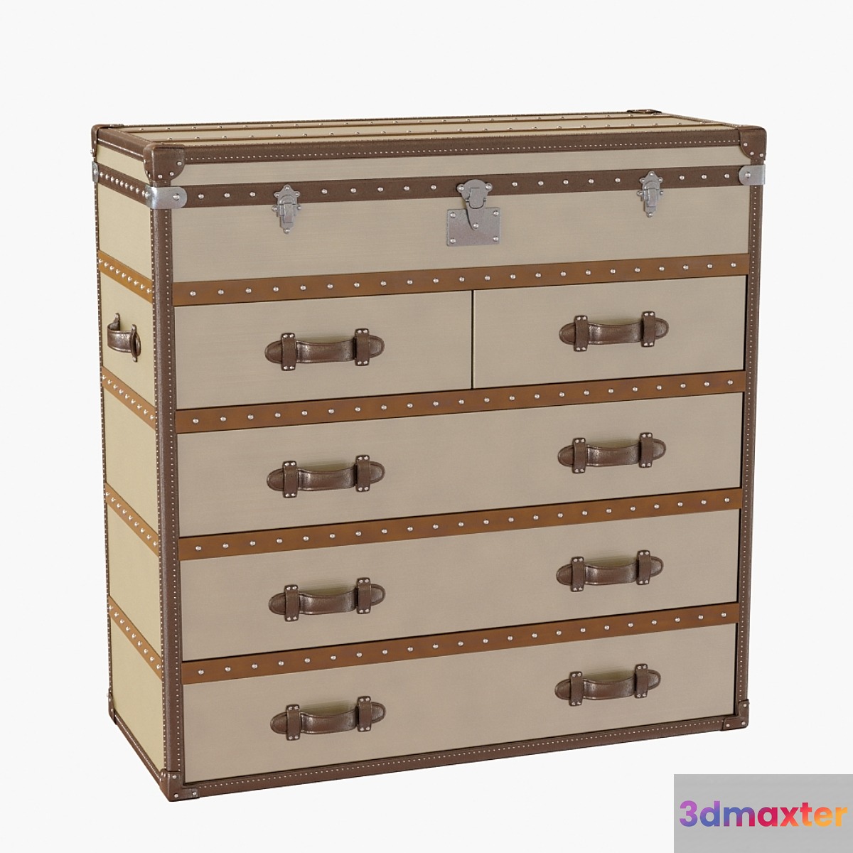 Restoration Hardware MAYFAIR CHEST 3D Max