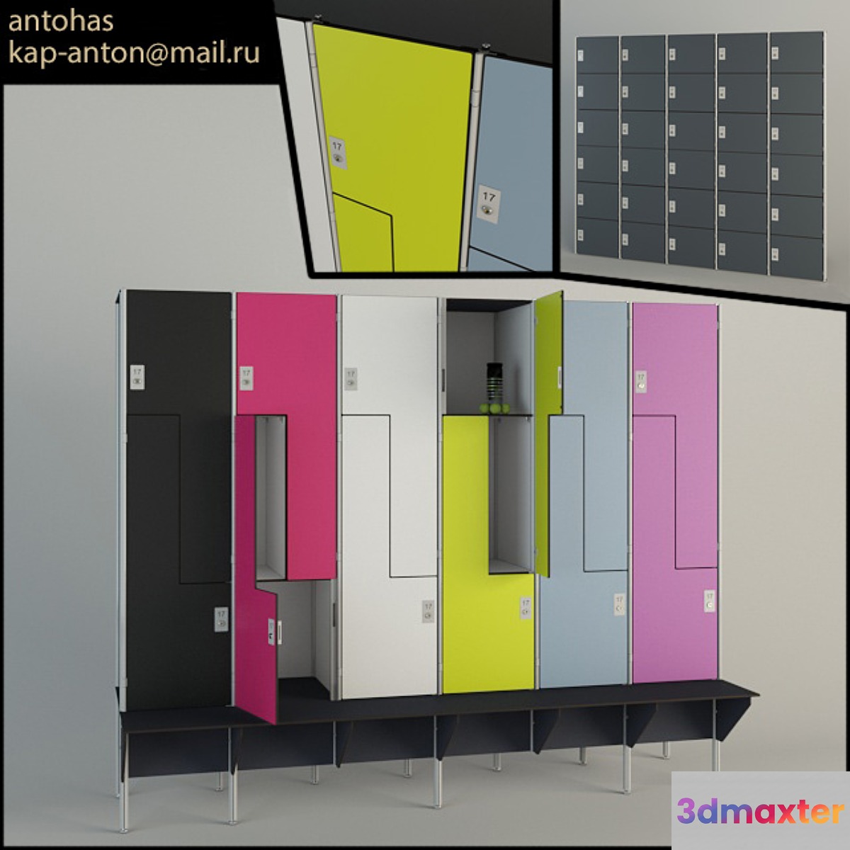 Cabins 3D Max