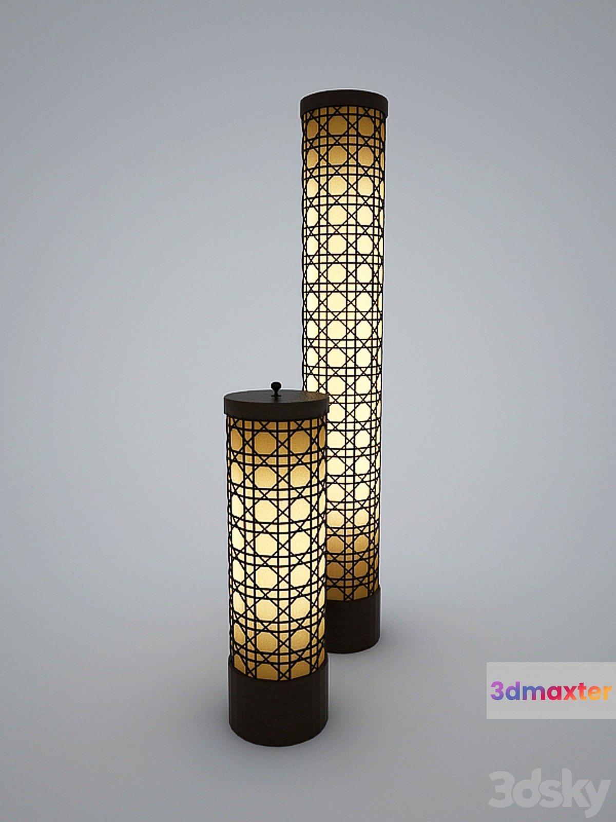 lamp Muscat outdoor_DeLighting 3D Max