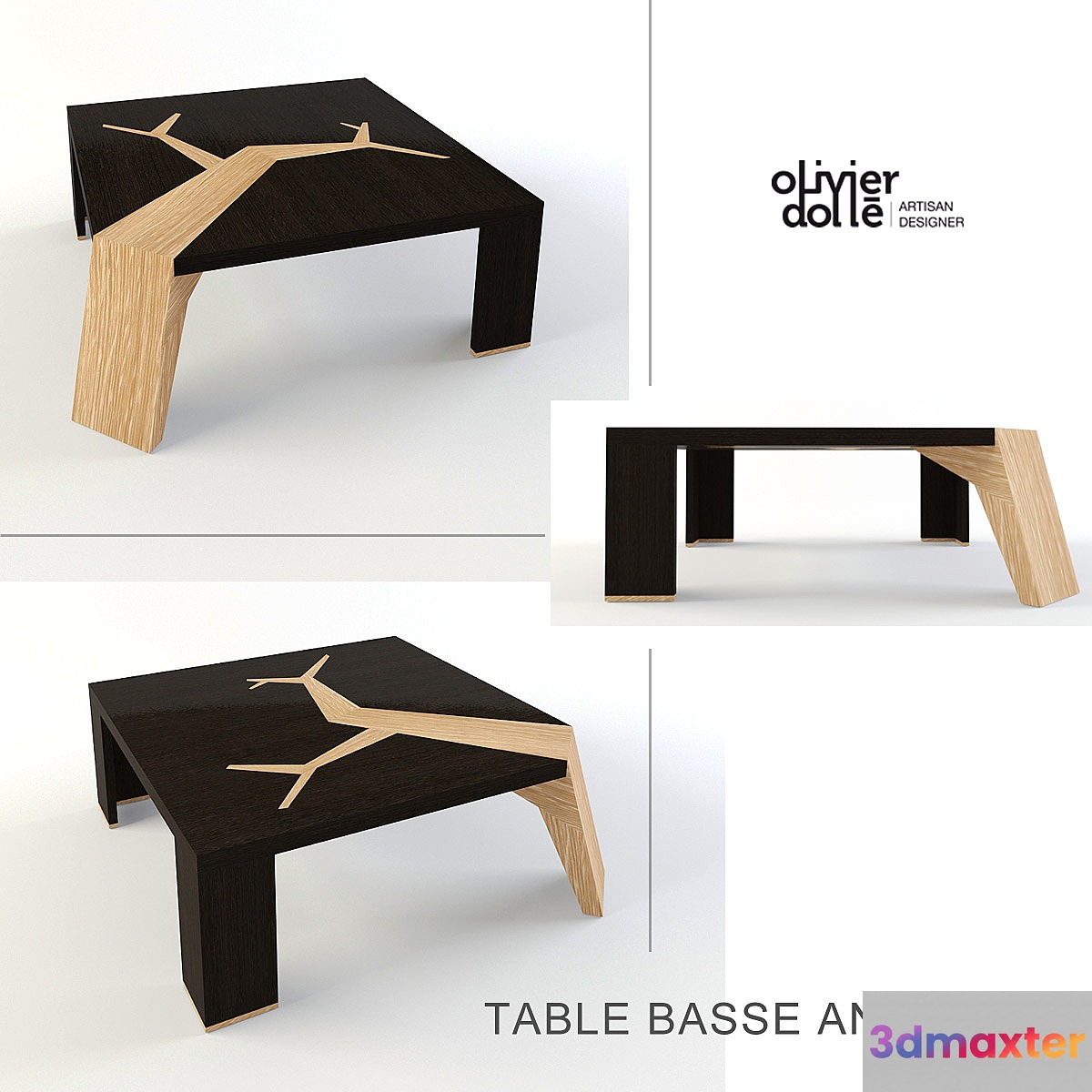 TABLE BASSE ANGKOR 3D Max