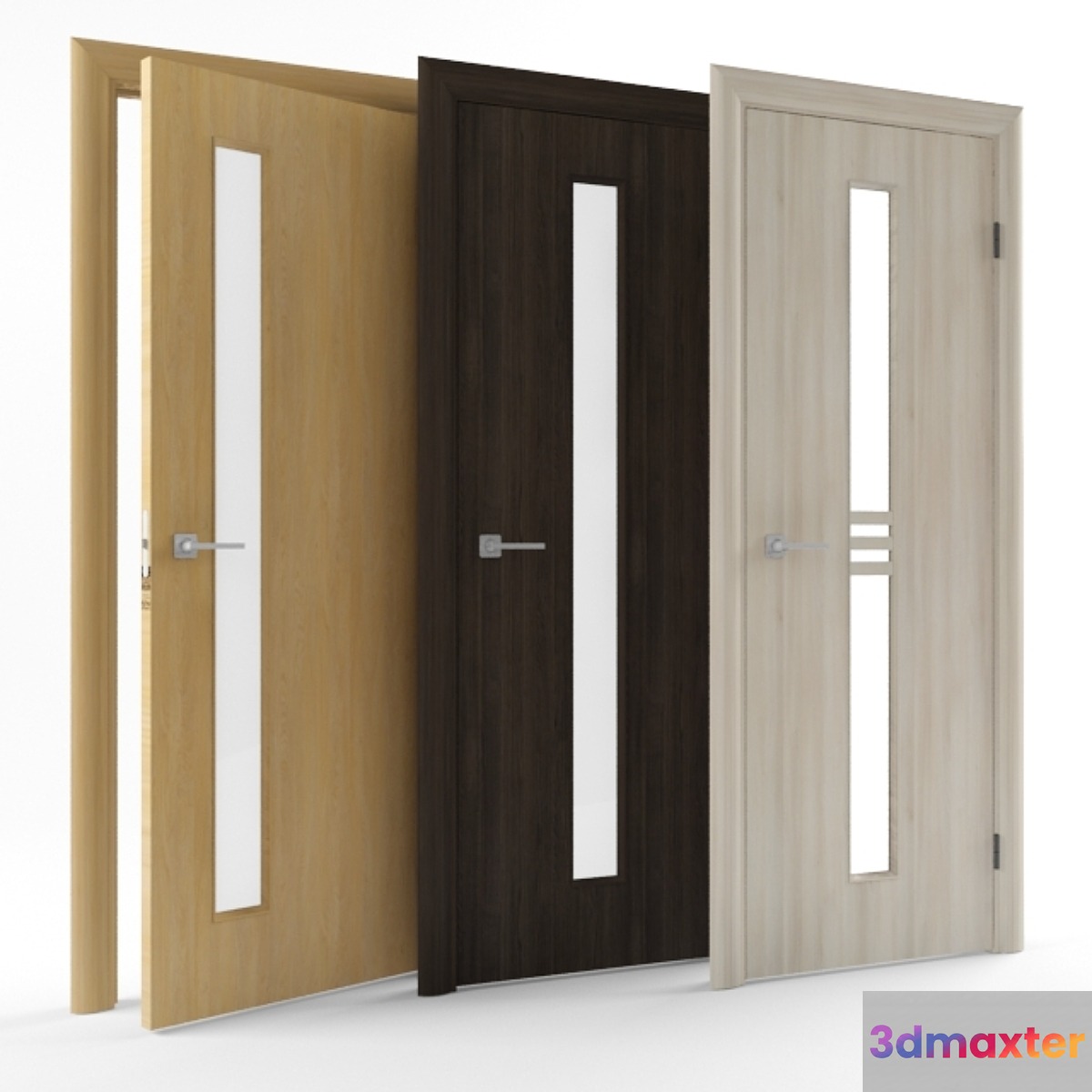 a series of doors