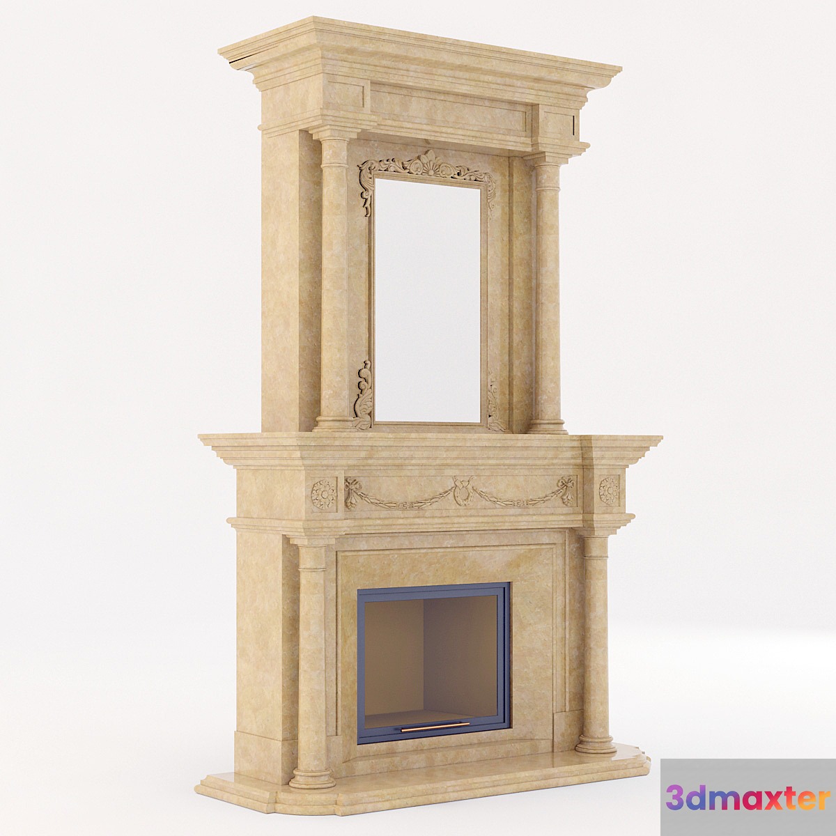marble fireplace - No.2