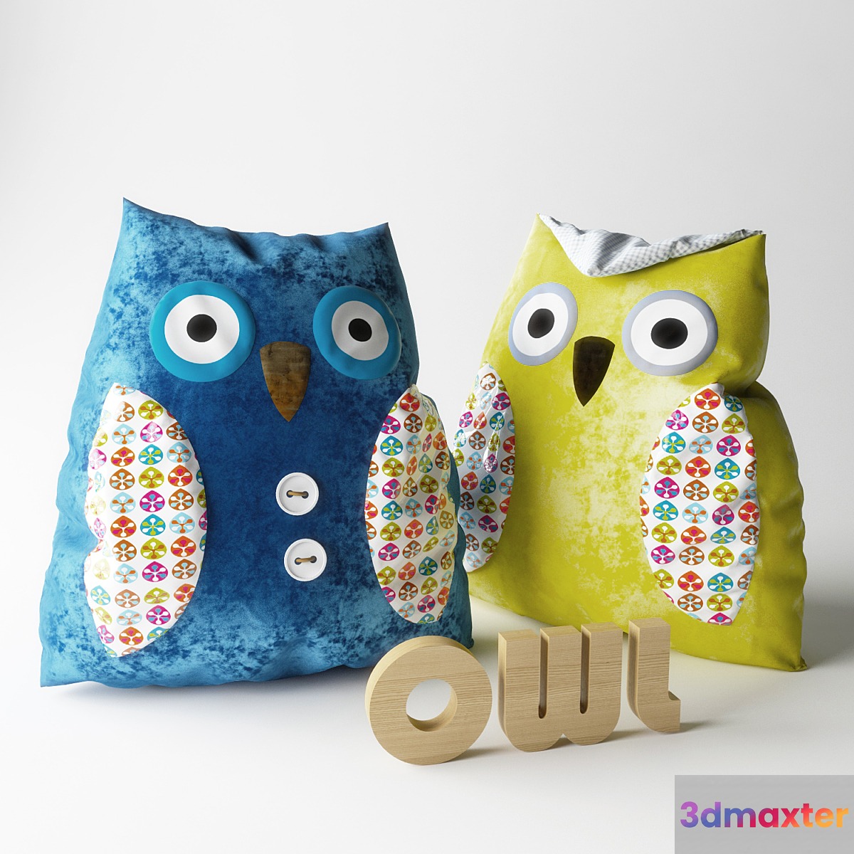 PROFI The OWL toy 3D Max