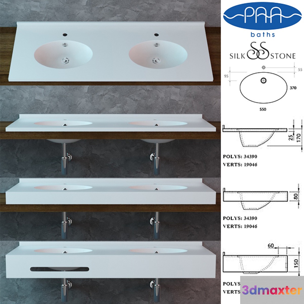 Paa Silkstone Ovo 3D Max