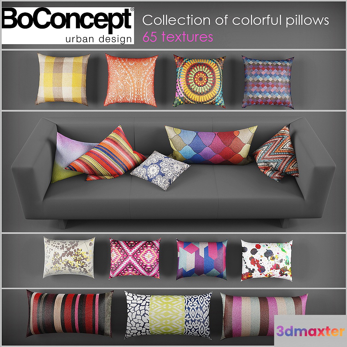 Collection of pillows from BoConcept - No.2