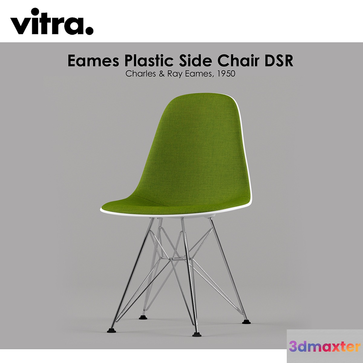 VITRA. Plastic Side Chair DSR