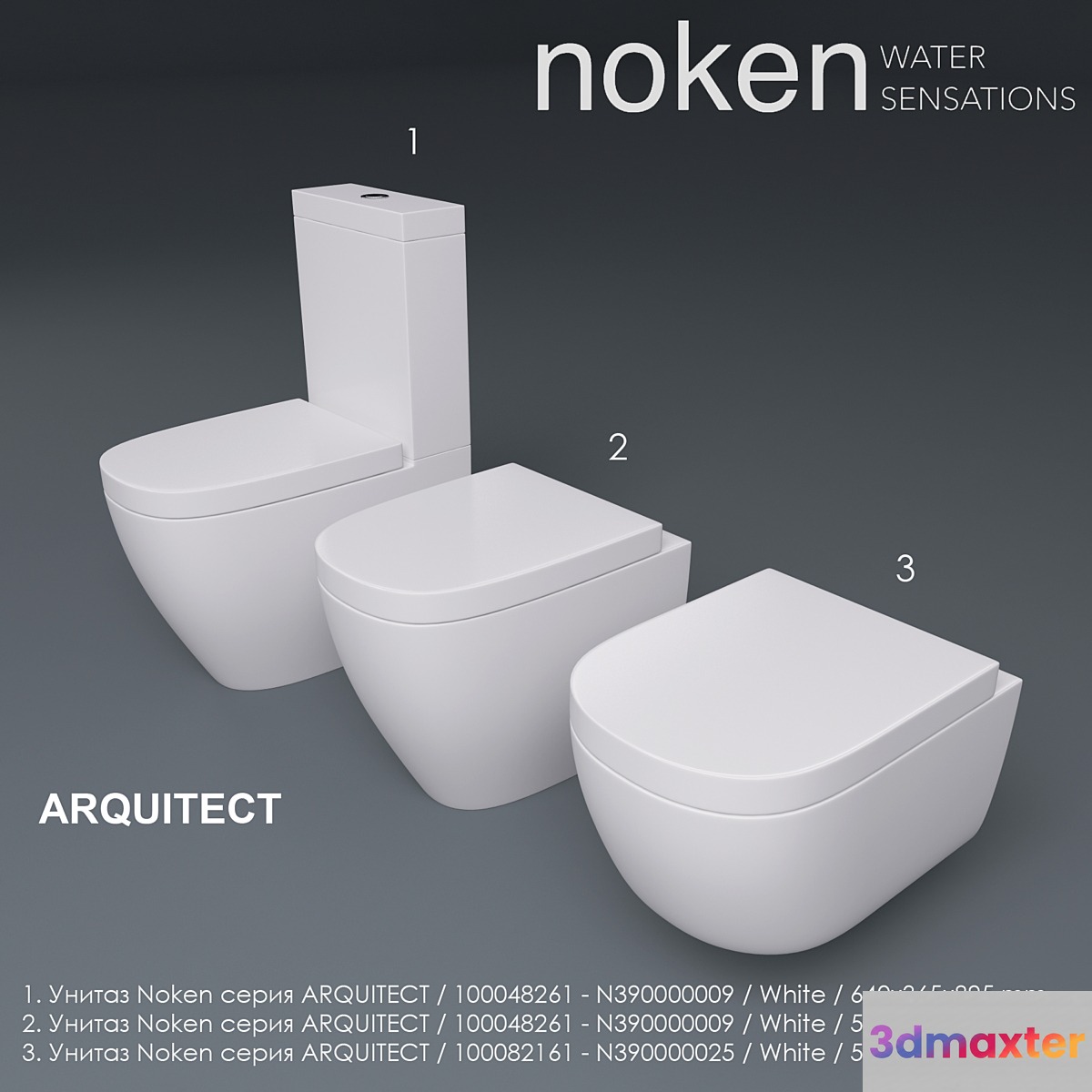 NOKEN ON ARQUITECT 3D Max