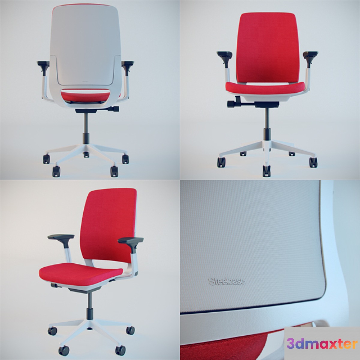 Steelcase Amia 3D Max