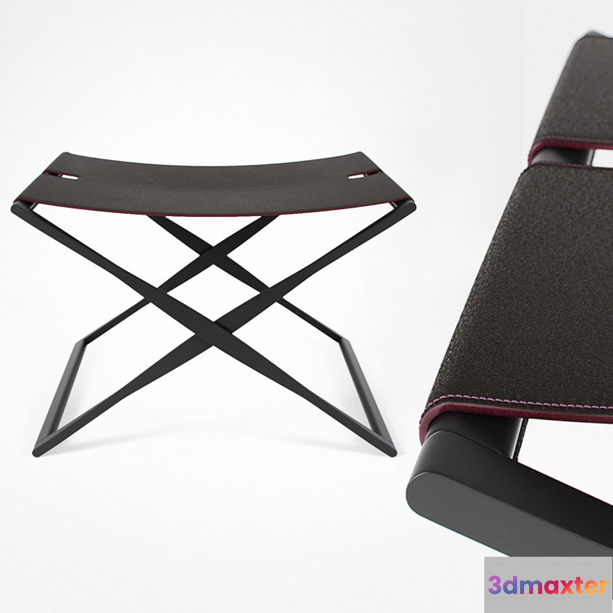 ROVER FOLDING STOOL 3D Max