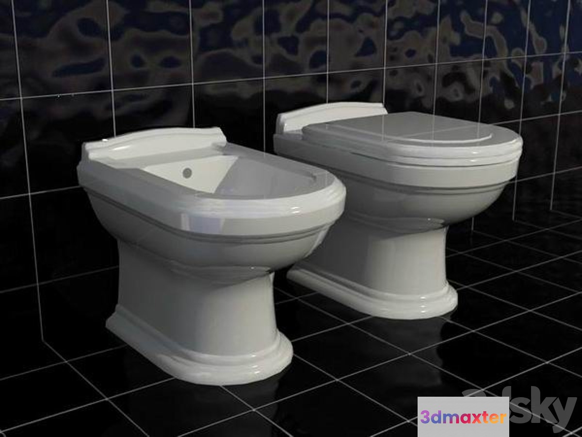 Villeroy Boch toilet and bidet &