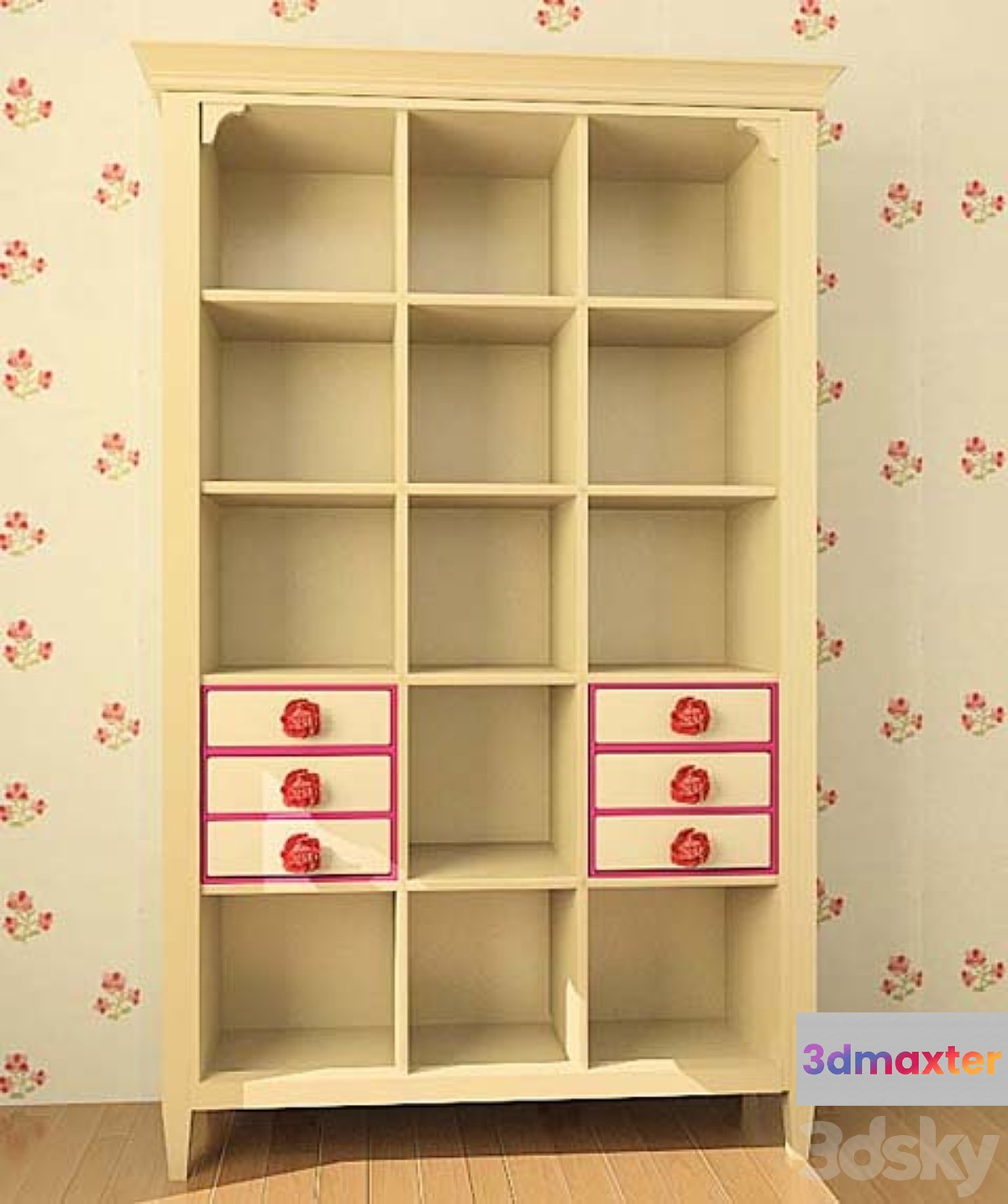 Children's storage rack