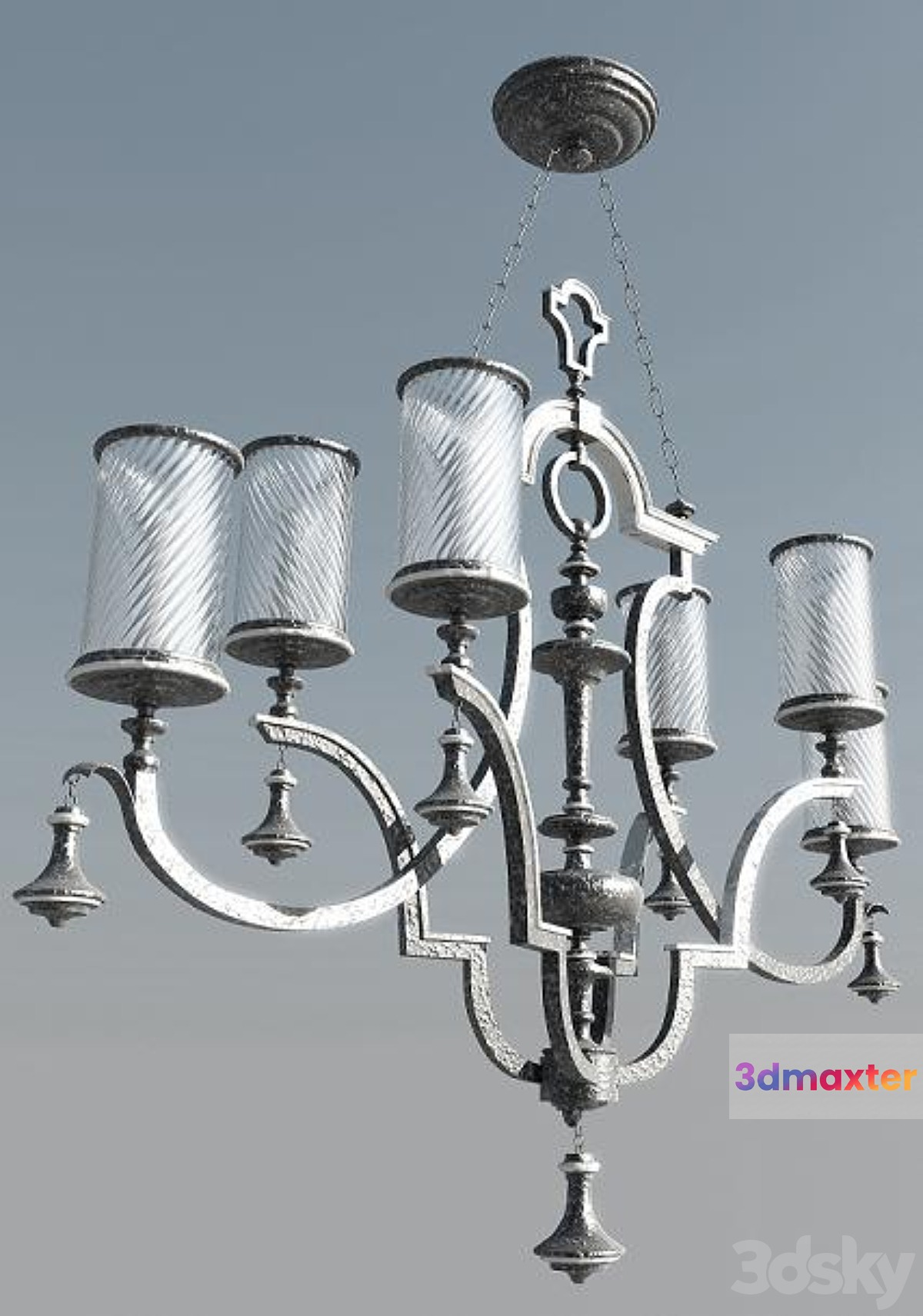 profi chandelier vancouver vision 3D Max