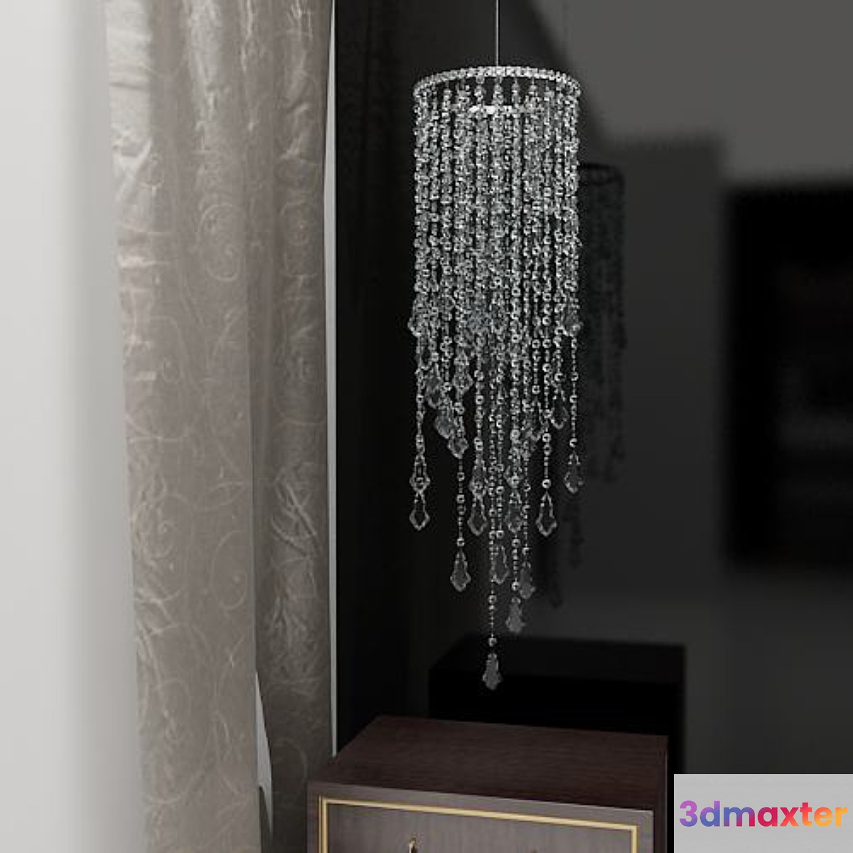 profi Crystal pendant 3D Max