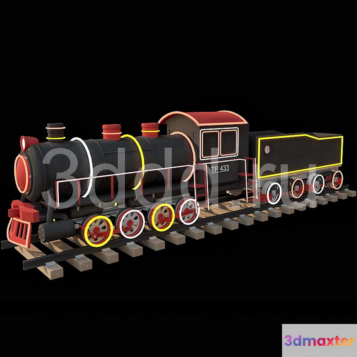 3DDD NEW YEAR 3D Max