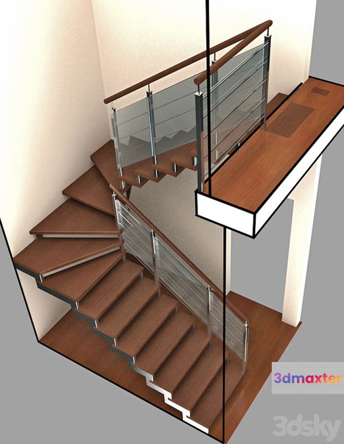 Staircase on thanks