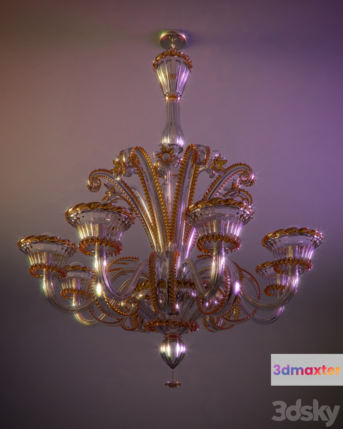 Chandelier AV Mazzega