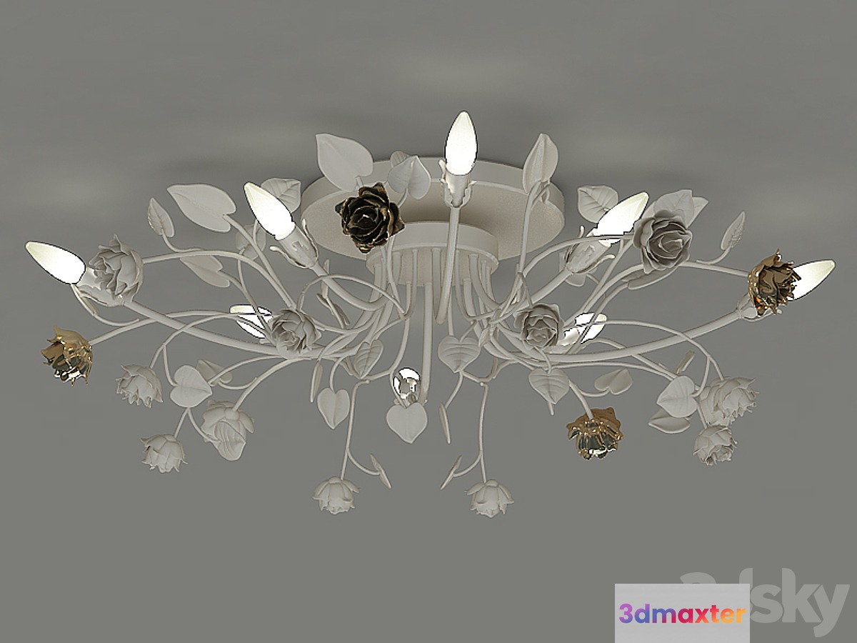 chandelier masiero 3D Max