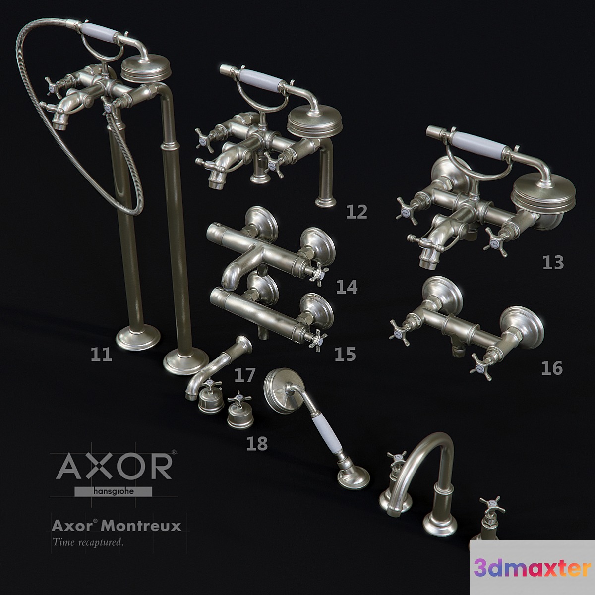Axor Montreux_2 - No.2 3D Max