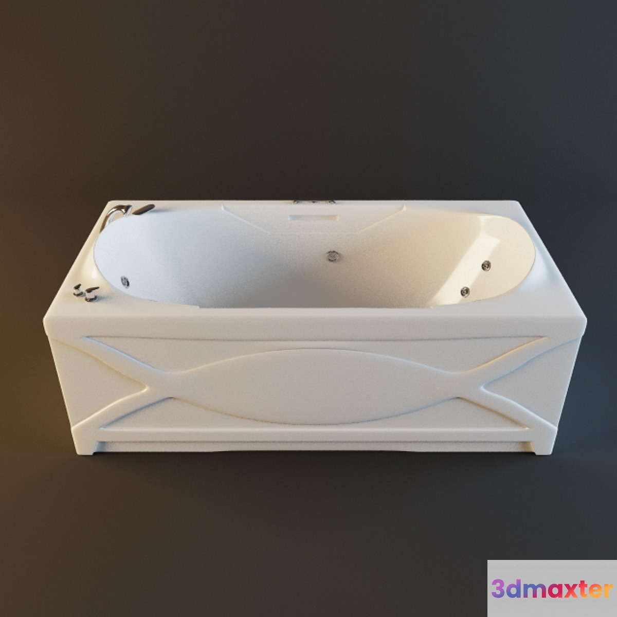 Bath LAGUNA_180-89 3D Max