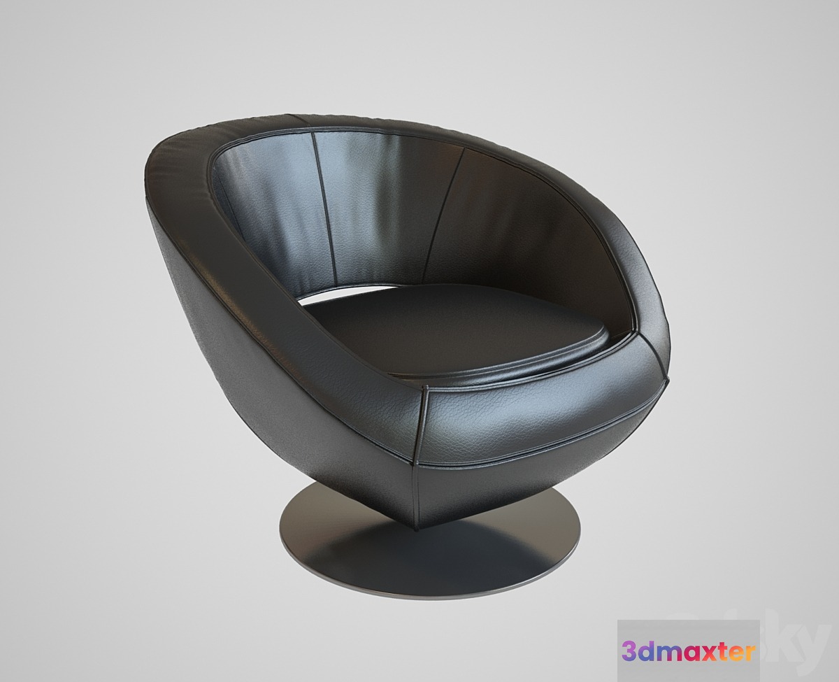 Contempo Maiorca c851 armchair 3D Max