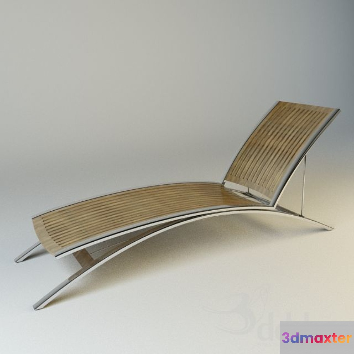 Outdoor lounge chair 3D Max