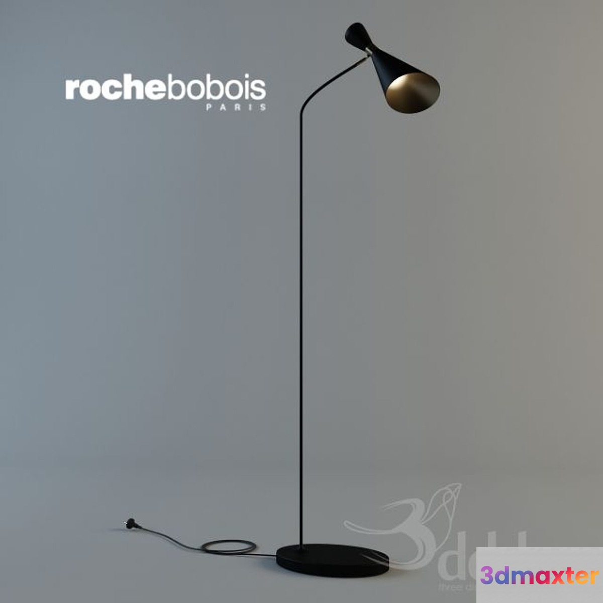 Roche Bobois 50's Floor Lamp 3D Max