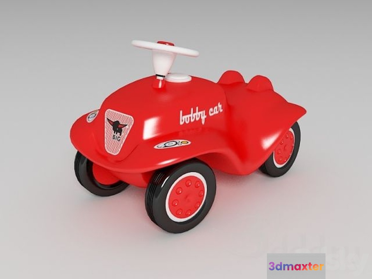 Bobbycar 3D Max