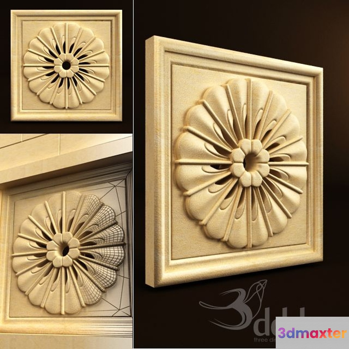 Palimanan Carving Ornament 06