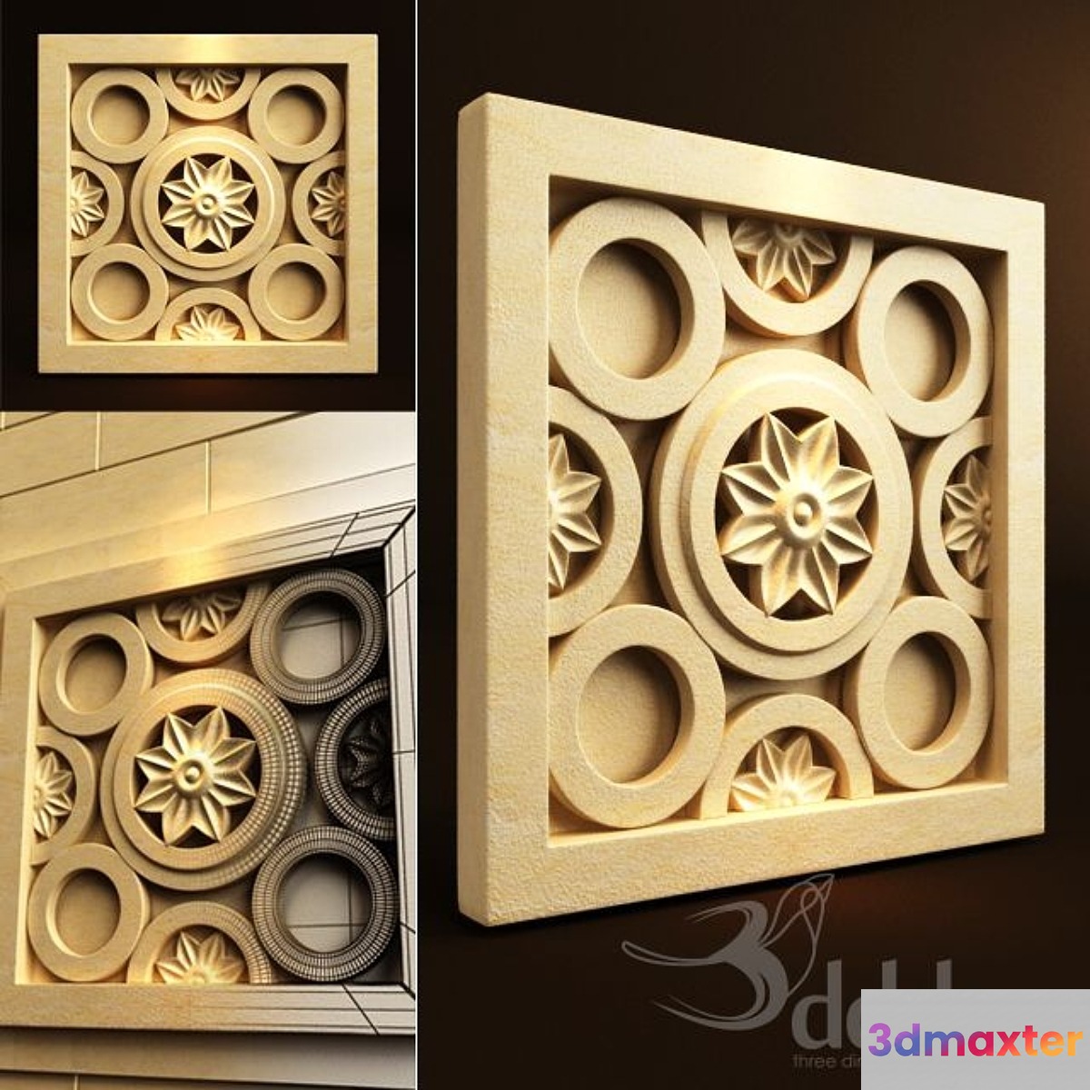 Palimanan Carving Ornament 08