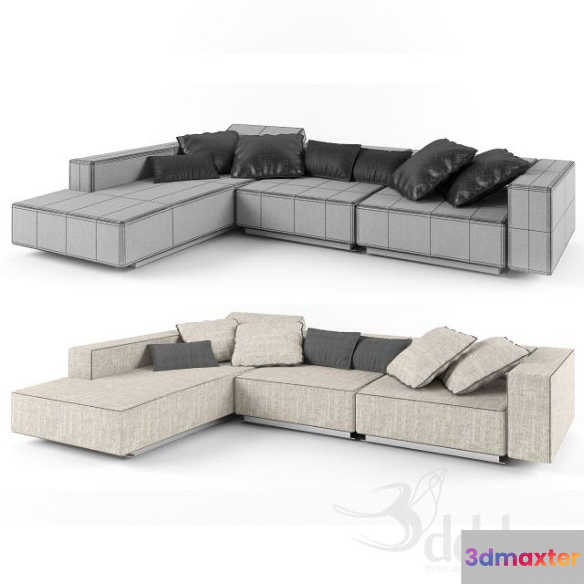 SOFA - No.7 3D Max