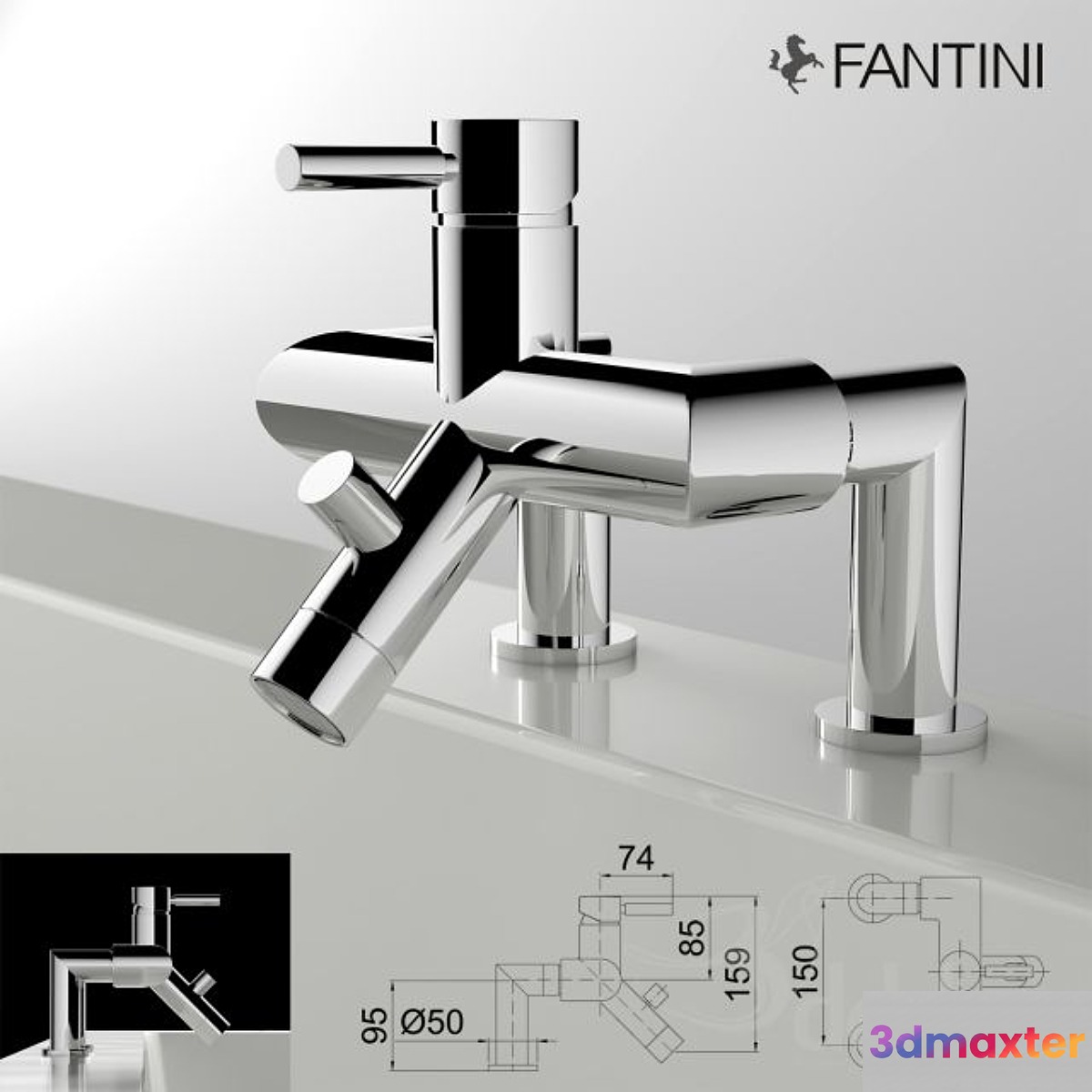 Fantini Rubinetti 3D Max