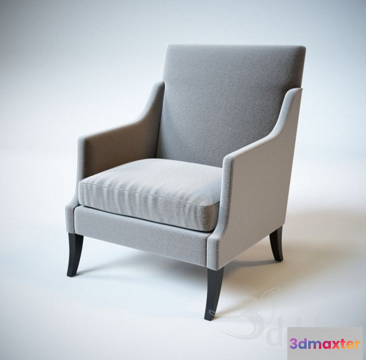 Cloth Armchair 3D Max