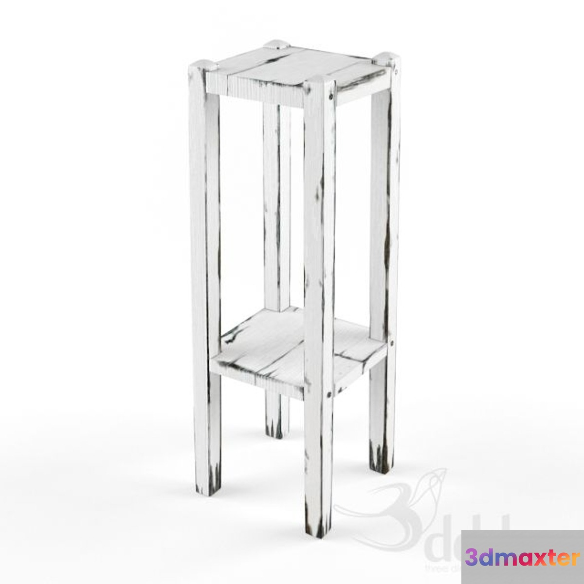 shabby chic cottage side table