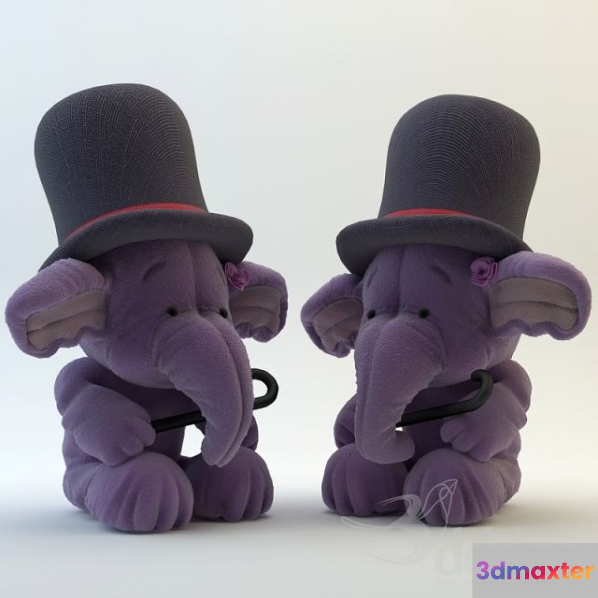 Geddy Elephant 3D Max