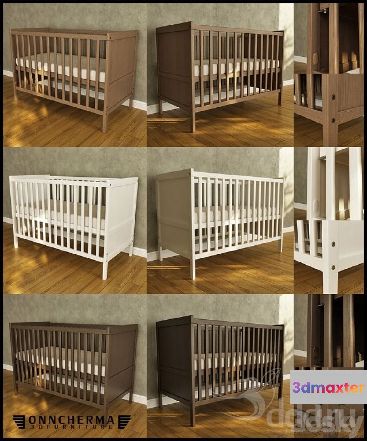 IKEA SUNDVIK Crib